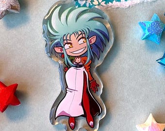 Tenchi Muyo Ryoko Acrylic Epoxy Keychain