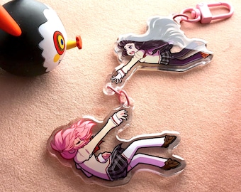 Madoka Magica HomuMado Charm Dangle Keychain
