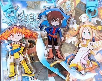 Skies of Arcadia Acrylic Charm Keychains
