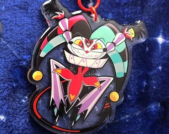 Helluva Boss Charm Keychain