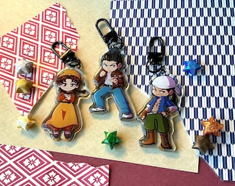 Shenmue Acrylic Epoxy Keychain