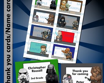 Star wars free printable labels