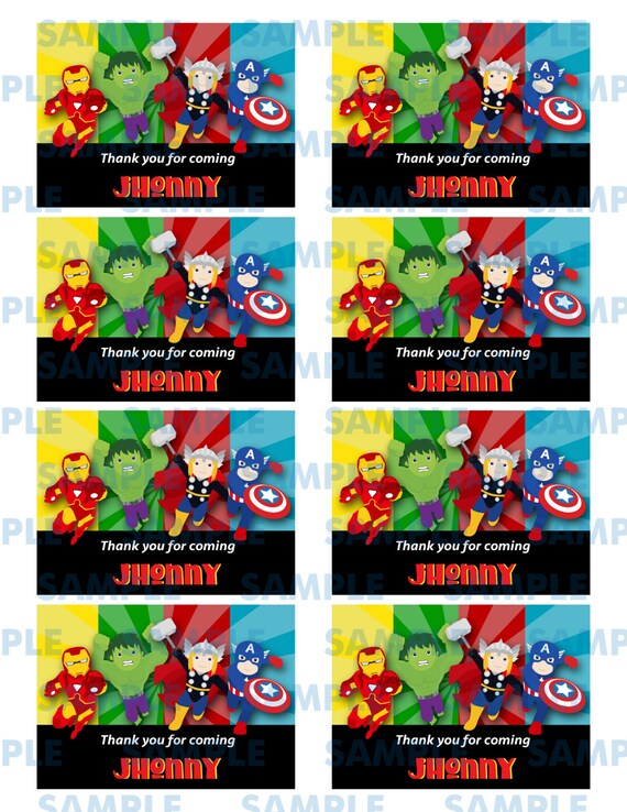 Super Hero Labelssuper Heroes Name Cardsavengers School Etsy Super Hero Labelssuper Heroes Name Cardsavengers School Etsy