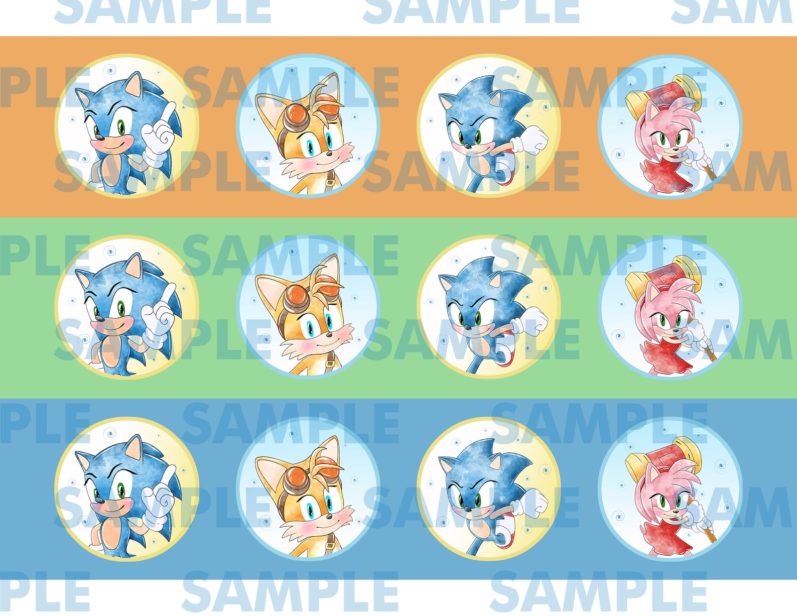 Printable Sonic Cupcake Topperssonic Stickerssonic Cupcake - Etsy