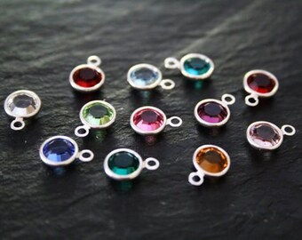 Swarovski Birthstone Crystals, Jewellery Making Kit, Jewellery Supplies, Ready To Ship, Add Ons, Birthstone Charms, Birthstone Jewelry