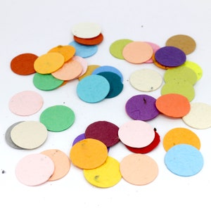 Confetti di semi Confetti di carta da seme KREIS | colorato