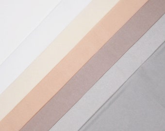 Seidenpapier Mix NEUTRAL REGENBOGEN 50 x 75 cm