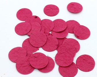 Zaad Confetti Zaadpapier Confetti KREIS boysenberry | beere - duurzaam cadeau idee, gast cadeau bruiloft