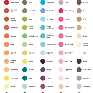 Pellicola campione di colore in carta velina satinata per abbinare i colori - diametro 5 cm