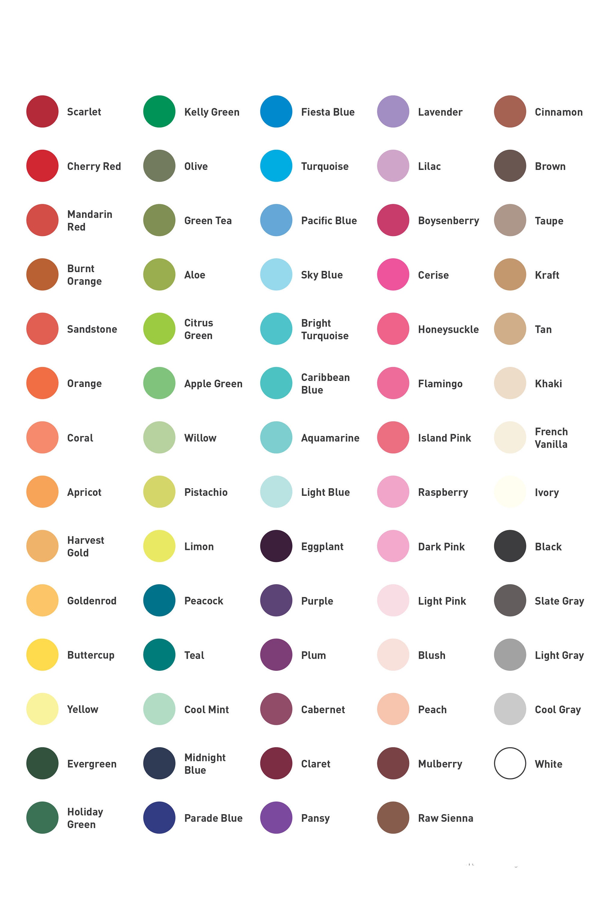 30 Sheets of Tissue Paper in 70 Colors Etsy