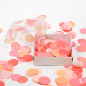 Coriandoli di carta velina sostenibile - pois | ARCOBALENO BOHO