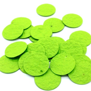 Seed Confetti Seed Paper Confetti KREIS citrus green | neon green - sustainable gift idea, guest gift wedding