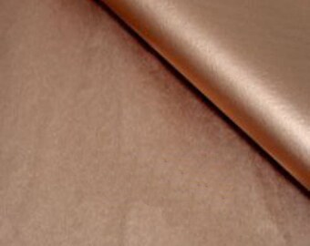 Tissue paper METALLIC COPPER | copper coated on both sides 50 x 75 cm