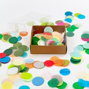 Coriandoli sostenibili in carta velina - pois | COLORATO | edizione limitata