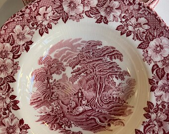 6 assiettes creuses Wedgwood