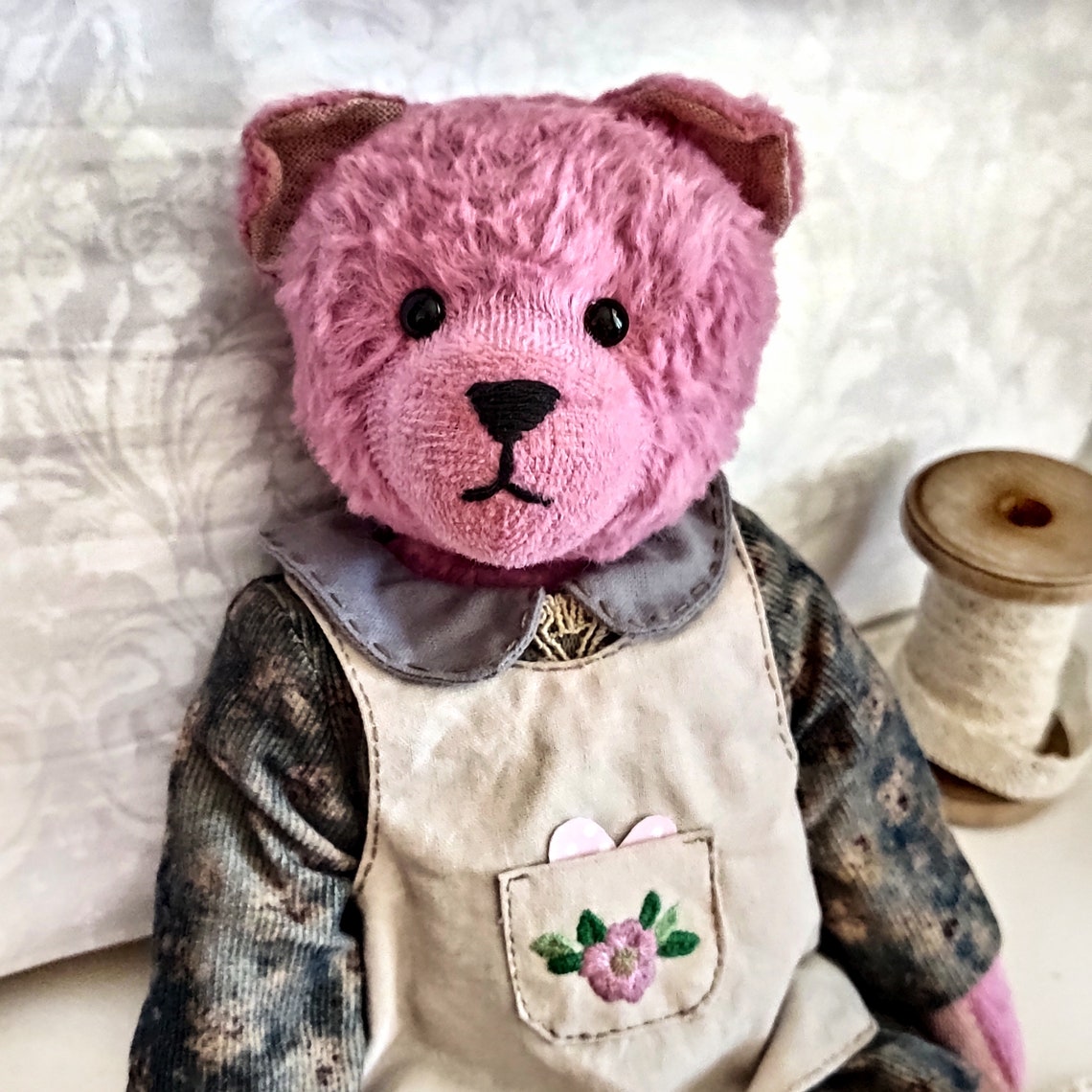 Teddy Bear in Dress Etsy