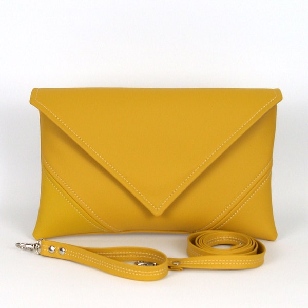 Yellow Clutch Etsy