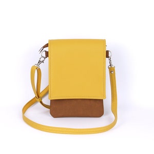 Kleine Umhängetasche Frauen, Mini Crossbody Bag, Vegan Leder Geldbörse, Handy Geldbörse, Crossbody Wallet, kleine Tasche für Frauen, Mini Geldbörse