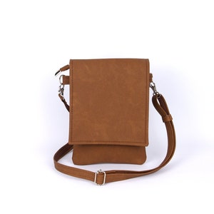 Bolso bandolera vegano, bolso ajustable bandolera, bolso bandolera de cartera, bolso bandolera de cuero vegano, bandolera de cartera