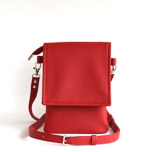 Bolso mensajero crossbody, bolsos crossbody, bolso crossbody de cuero, bolso vegano, bolso crossbody, bolso de cuero pequeño, mini bolso crossbody