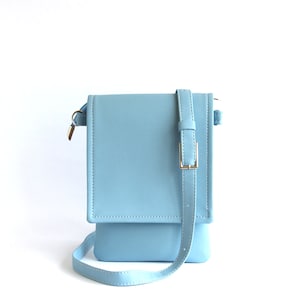 Crossbody Passport Tasche, Crossbody Geldbörse, Leder Crossbody Tasche, Cross Body Phone Tasche, Vegan Ledertasche, Kleine Crossbody Tasche, Vegan Tasche