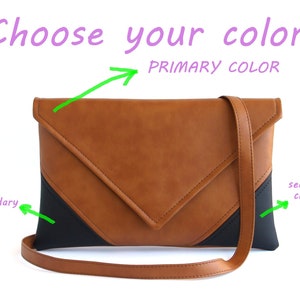Sac crossbody personnalisé pour femmes, sac en cuir, sac à main crossbody, cross body bag leather, vegan Crossbody Bag, Vegan Purse Crossbody