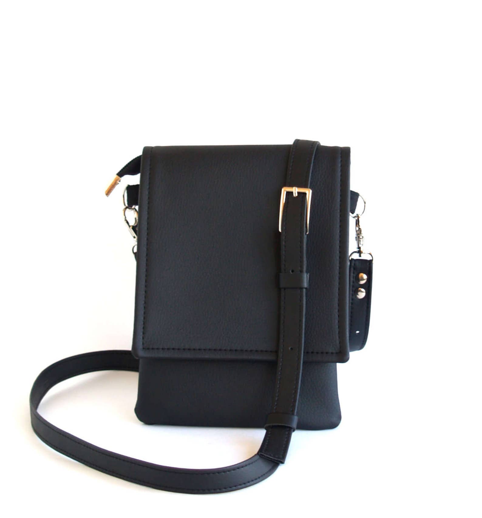 Vegan Bag Vegan Crossbody Bag Cell Phone Bag Vegan Leather Etsy