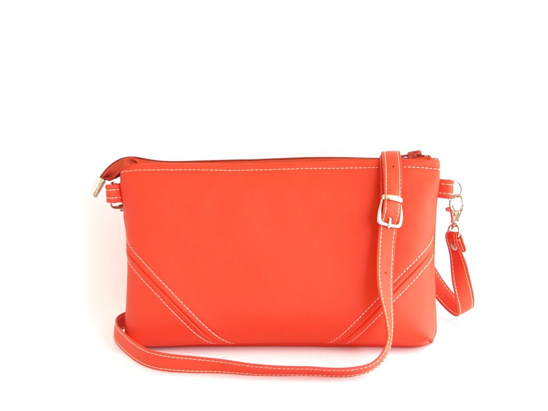 Crossbody Zipper Bag Mother Gift Orange Cross Body Purse - Etsy