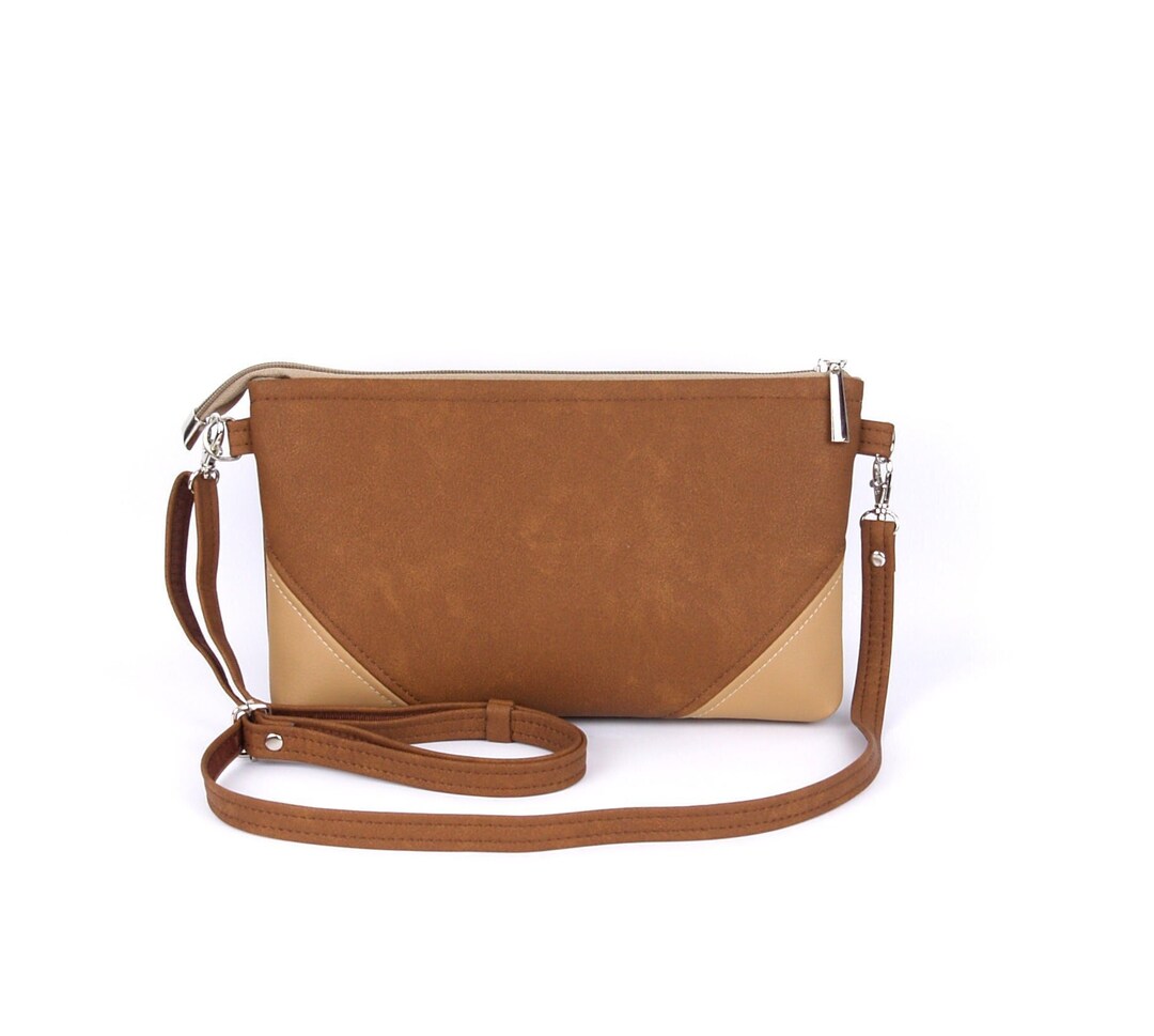 Small Crossbody Bag, Cross Body Purse, Zipper Cross Body Bag, Vegan