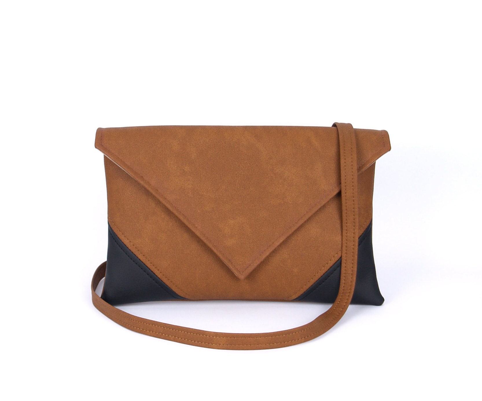 Vegan leather clutch Clearance