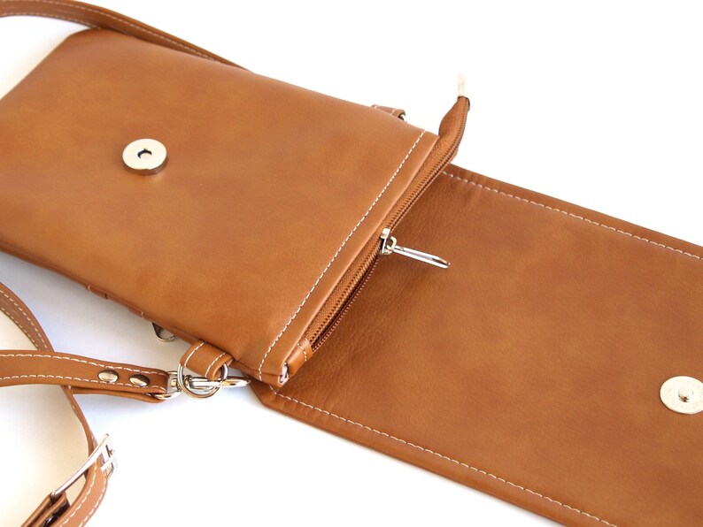 Vegan Crossbody Bag Crossbody Adjustable Purse Wallet Purse Etsy