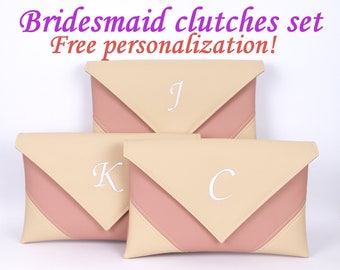 Bridesmaid Clutch, Bridesmaid Gift, Clutch Bag, Wedding Clutch, Custom Clutch, Crossbody Bag Women, Wedding Party Gift, Personalized Clutch