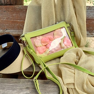Mini Ita Bag,Pin Bag, Pin Display Bag, Ita Bag Crossbody, Enamel Pin Bag, Ita Wallet, Small Itabag, Ita Messenger Bag