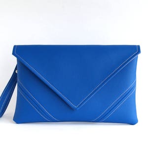 Bridesmaid Clutch Purse Royal Blue Bridesmaid Makeup Bag Bridesmaid Gift Bridesmaid Clutch Set Bridesmaid Wristlet Bridesmaid Bag Clutch Bag
