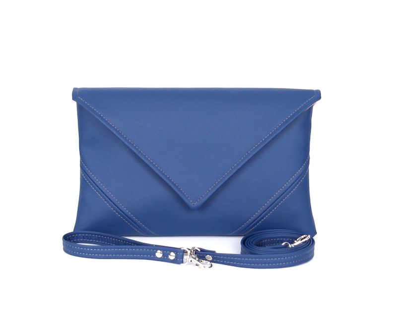 Navy Crossbody Purse Clutch Purse Woman Gift Navy Blue Etsy