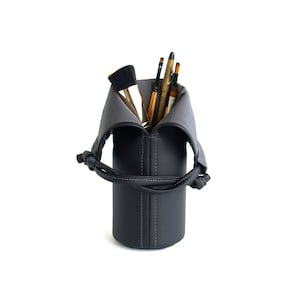 Organizador de maquillaje, porta brochas de maquillaje, organizador de tocador, almacenamiento de maquillaje, regalos únicos para mujeres, estuche para brochas de maquillaje, neceser, estuche para maquillaje