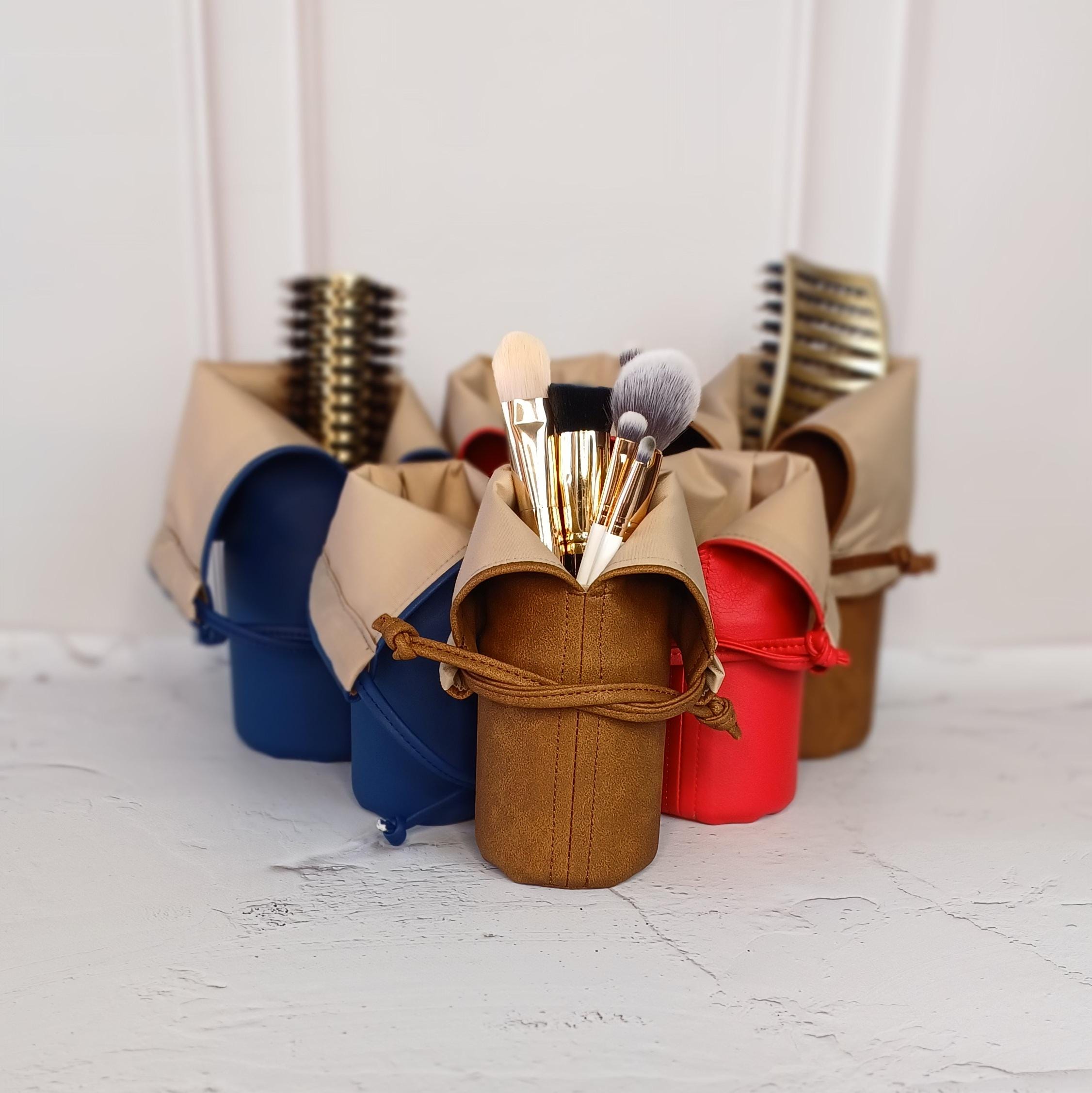 Makeup Organizer,Makeup Brush Holder,Christmas Gift For Her,Custom Makeup Bag,Hair Brush Holder,Pen Holder,Home Decor,Vanity Organizer