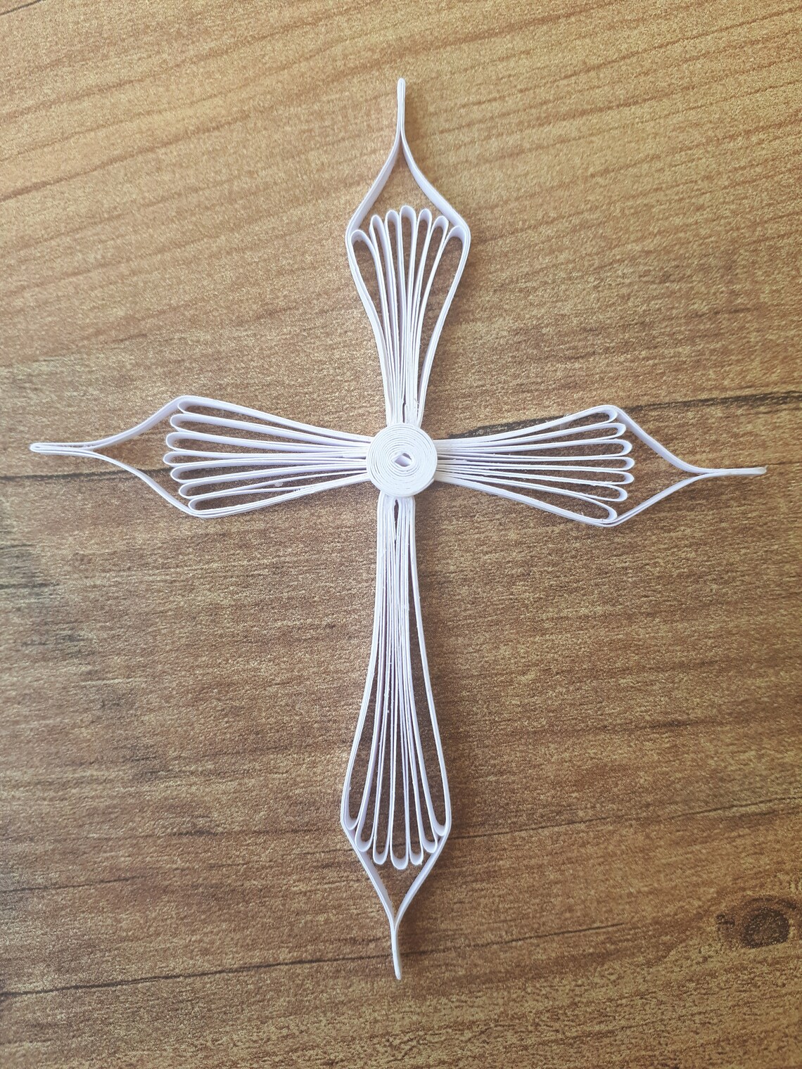 Quilling Cross Original Paper Art Cross Quilling Art Etsy