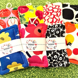 Zero‑Waste Reusable Kitchen Sponge – Cute & Washable Cloth Scrubber, Un-sponge, Eco-Friendly sponge, Eco gifts