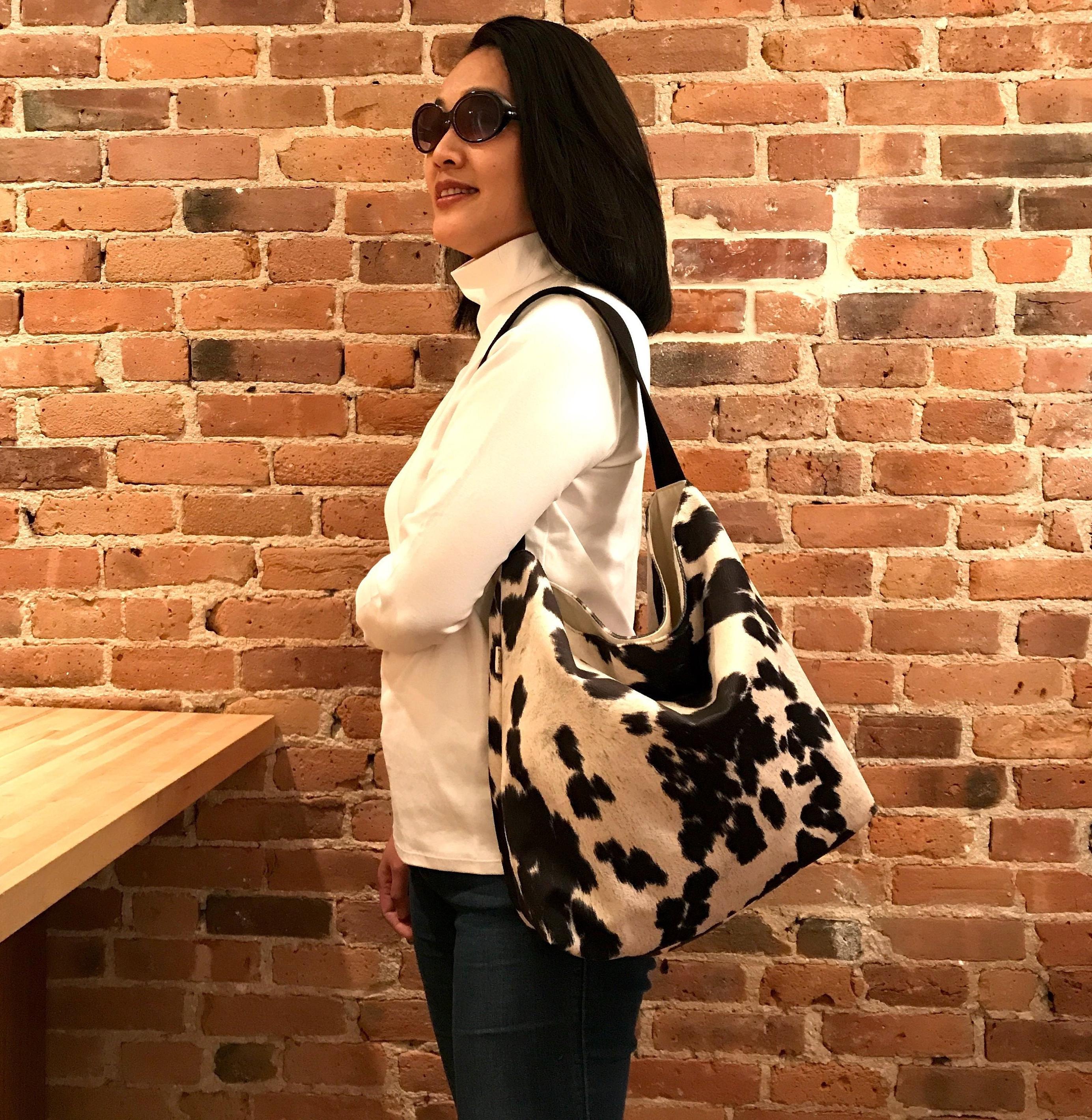 Pony Hair Bucket Bag Etsy