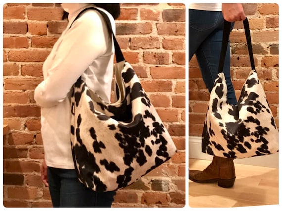 Myra Bag Cowhide Purse | Cowhide & Leather Bag | Cowhide Leather Purse