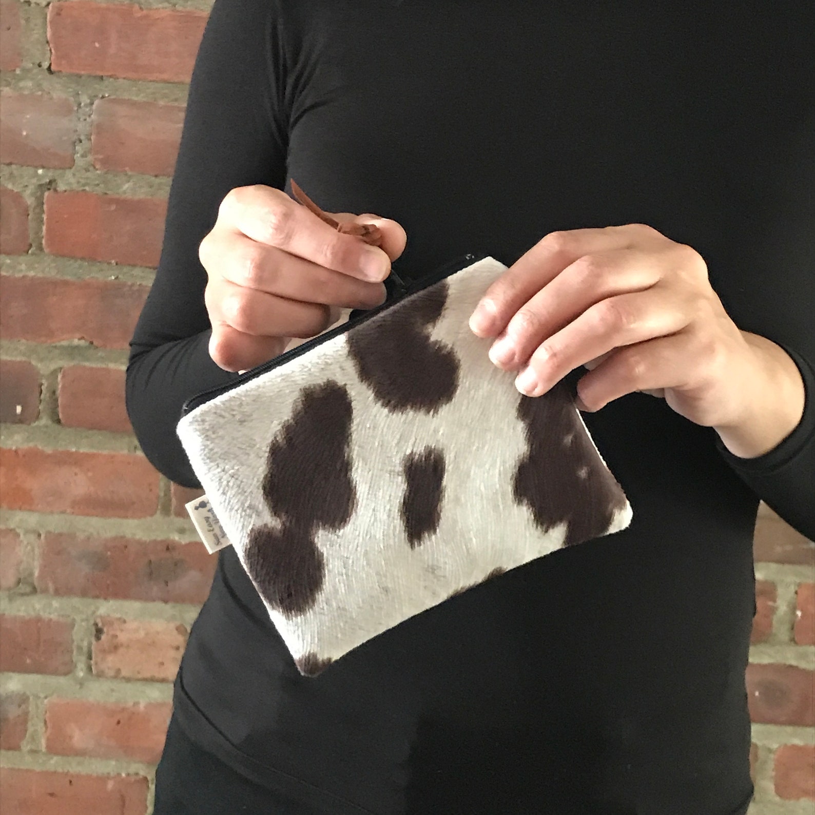 Faux Cowhide Bag Faux Cowhide Purse Cowhide Purse Cowhide Etsy