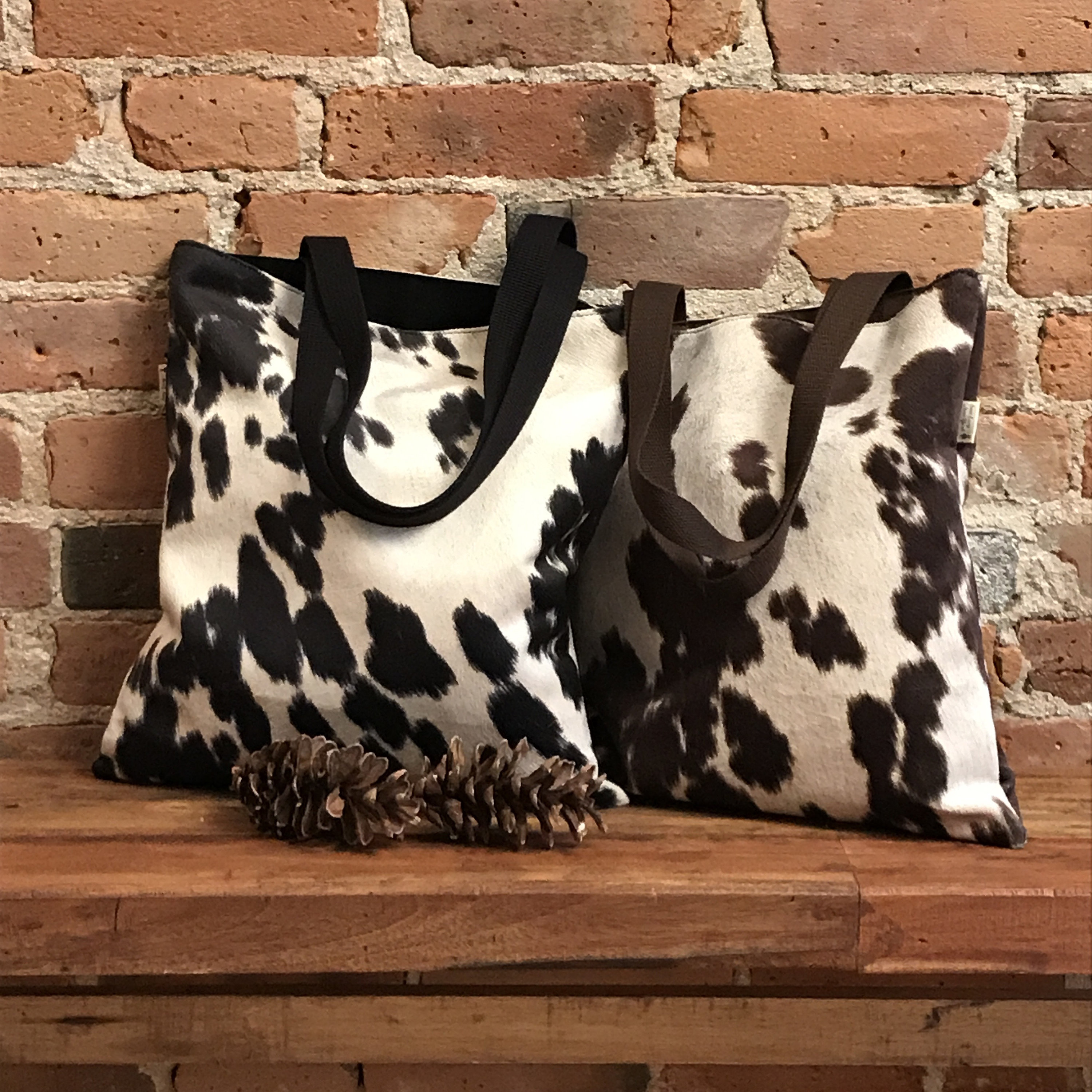 Faux Cowhide Bag Faux Cowhide shoulder bag Cowhide purse Etsy