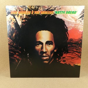 Bob Marley & The Wailers Vinyl Record - Natty Dread Album - 1981 Island Records - Reggae Music - Near Mint