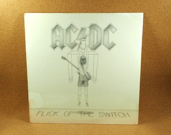 ACDC, Flick of the Switch / Vinyl - Etsy Canada