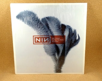 Nine Inch Nails Vinyl Record - The Day The World Went Away EP - 1999 Nothing Records - Classic Rock - Very Good Plus Plus Condition