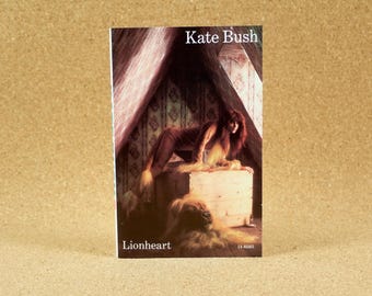 Casete de Kate Bush - Álbum Lionheart - Grabación en EE. UU. - EMI de los años 80 - Manhattan Records - Rock alternativo - Estado casi impecable