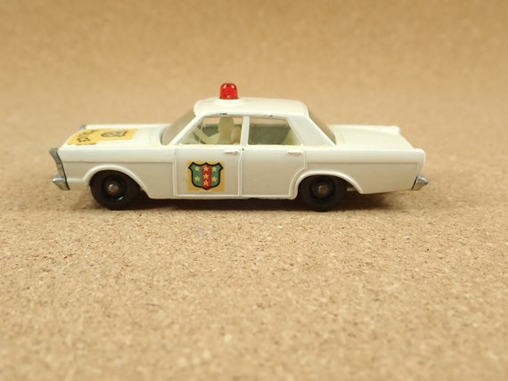 matchbox ford galaxie police car