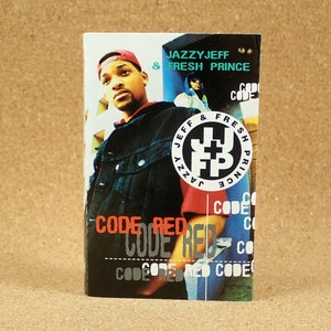 DJ Jazzy Jeff & The Fresh Prince Cassette Tape - Code Red Album - US Recording - 1993 Jive Records - Vintage Music - Near Mint Condition