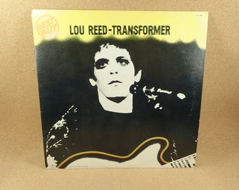 Lou Reed - Transformer Album- 1980s RCA Records - US Pressing - Rock - Near Mint
